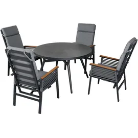 Konifera Edessa Komfort Set 9-tlg. Dunkelgrau