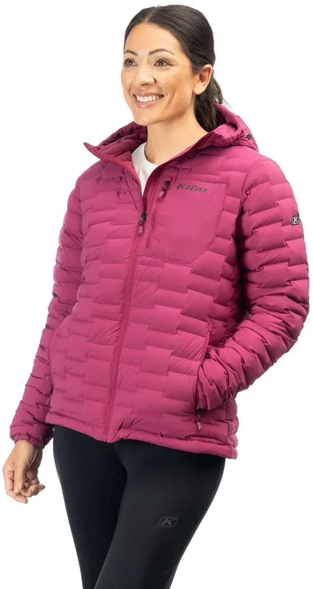 Klim Luna Stretch Hooded, doudoune femme - Fuchsia - XXL