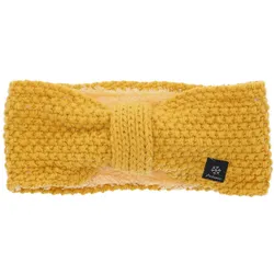 Antonio Damen Strickstirnband mit Fleece W23/24 yellow