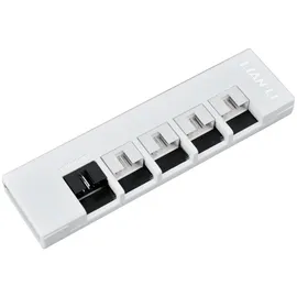 Lian Li RS Series 80 Plus Gold Netzteil 1.200 Watt, mit RS Hub, weiß