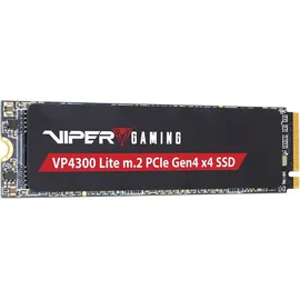 Patriot Viper VP4300 Lite 4TB, M.2 2280 / M-Key / PCIe 4.0 x4, Kühlkörper (VP4300L4TBM28H)