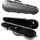Vevor 4/4 Violinenkoffer in voller Größe, eingebautes Hygrometer, Geigenkoffer, Geigenkasten mit weichem Futter, zwei Schultergurten, kratzfest, dreieckige Form, für Violine, schwarz