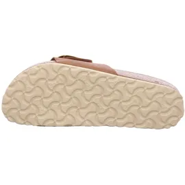Birkenstock Madrid Big Buckle Nubukleder geölt schmal cognac 42