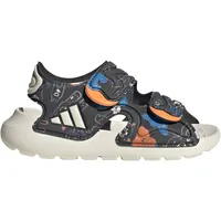 adidas Altaswim 3 Badeschuhe Kinder KI0736 - grey six/cloud white/lucid orange 34
