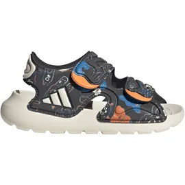 adidas Altaswim 3 Badeschuhe Kinder KI0736 - grey six/cloud white/lucid orange 34