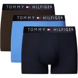 Tommy Hilfiger Trunk »3P TRUNK«, (Packung, 3 St 3er), mit Logobund Gr. L (52), dark coffee/lincoln blue/des sky, , 54863256-L