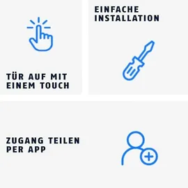 ABUS LOXERIS One Türschloss Weiß