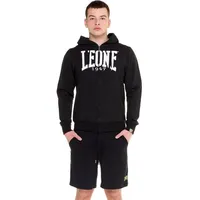 Leone 1947 Herren Kapuzensweatjacke mit Reißverschluss BIG LOGO