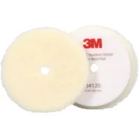 3M Perfect-It Polierpad mit Polierfell für Exzenter Poliermaschine, grob,