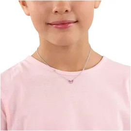 Prinzessin Lillifee Kette mit Anhänger Schmetterling rosa/weiß Silber 925