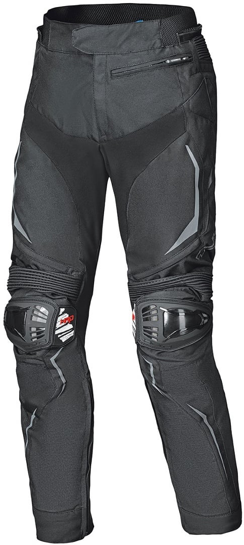 Held Grind SRX Motorfiets textiel broek, zwart, M Voorman