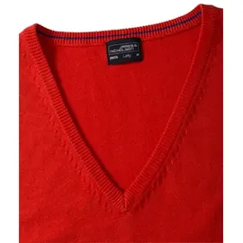 James & Nicholson Damen V-Pullunder - Farbe grau - Größe L