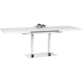 Möbel Kraft Kris 80 x 75 x 120-200 cm weiß