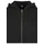 URBAN CLASSICS Ladies Oversized Zip Hoody - schwarz,