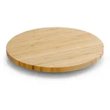 Zeller Drehteller Bamboo Ø 35 cm Bambus Braun