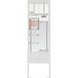 ABN SB205ZL1410 Straßenbeleuchtung Anschlusssäule 1 ZP, 4pol Leerplatz 250x750mm