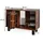 Vicco Waschbeckenunterschrank Fynn 80 x 54 cm Antikholz