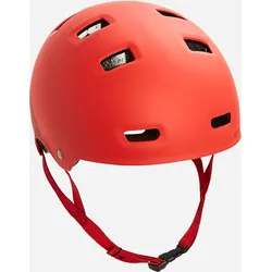 Fahrradhelm Bowl 520 Kinder rot feuerrot|königliches Rot|königliches Rot S/52-55cm