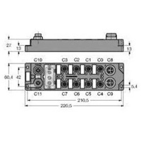 Turck FGEN-OM16-4001 6825426 Multiprotokoll-I/O-Modul 1St.
