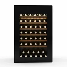 Klarstein Rhone 59 Uno Weinkühlschrank 59 Flaschen LED-Steuerung Push-to-Open leise Schwarz