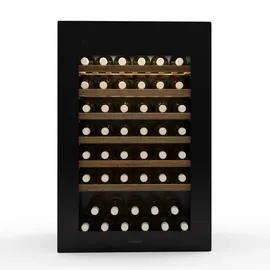 Klarstein Rhone 59 Uno Weinkühlschrank 59 Flaschen LED-Steuerung Push-to-Open leise Schwarz