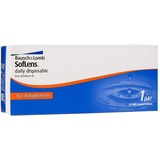 Bausch + Lomb Bausch & Lomb SofLens daily disposable Toric for Astigmatism 30er Packung) Tageslinsen -1 dpt, zyl / 90