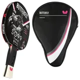 Butterfly Timo Boll SG99 Tischtennisschläger + Tischtennishülle Drive Case | Tischtennisschlägerset | Tischtennis Profi Set