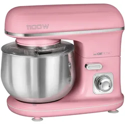 5L 1100W Retro-Multikneter KM 3711 Pink für den Nicht-Intensivgebrauch Clatronic