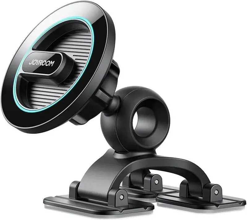 JOYROOM JR-ZS366 3-Klauen Magnetische Auto-Handyhalterung Armaturenbrett 360° Drehbar - Schwarz