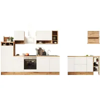 Respekta Küchenblock Hilde 280 cm Weiß