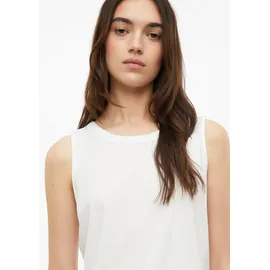 s.Oliver Jersey-Top mit Rundhalsausschnitt und Rückendetail - weiß - 44