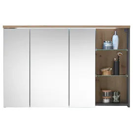 Die Möbelfundgrube MEMPHIS 110 cm grau mit LED-Beleuchtung