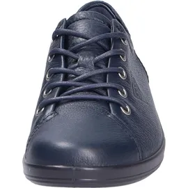 ECCO Soft 2.0 Hohe Sneaker Trainer, Marine, 39