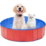 Hundepool faltbar 60x20 cm für kleine Hunde wasserfest & rutschfest