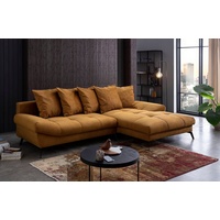 exxpo - sofa fashion Ecksofa »Olmedo, L-Form«, gelb