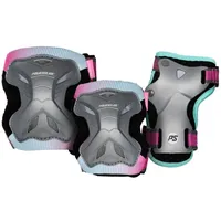 Powerslide Kids Pro Girls Schonerset 2025 - Grey /