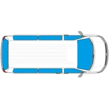 mecatechnic Isoflex Thermomatte für VW Caddy 5 Maxi ab 2020 8-teilig