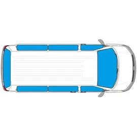 mecatechnic Isoflex Thermomatte für VW Caddy 5 Maxi ab 2020 8-teilig