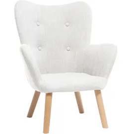 miliboo Kindersessel BABY BRISTOL Holz silber