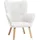 miliboo Kindersessel BABY BRISTOL Holz silber