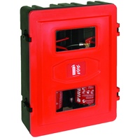 Paket] ANDRIS® ABC Pulver Feuerlöscher 6kg mit Schutzbox aus Kunststoff  abschließbar inkl. ANDRIS® Prüfnachweis mit Jahresmarke