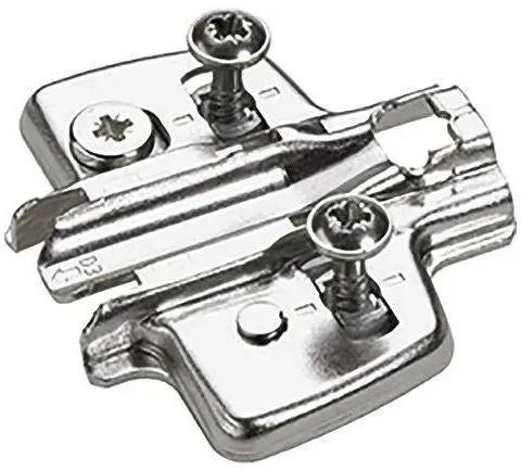 HETTICH Kreuzmontageplatte Stahl vernickelt ( 8000608845 )