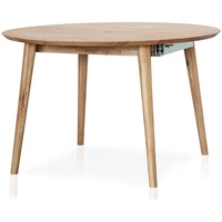 runder Tisch Massivholz Esstisch Massivholztisch Ø 120 - 165 cm ASCON Wildeiche