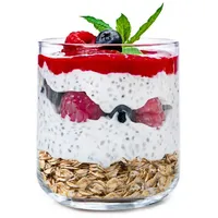 Konzept Dessertgläser 6-teiliges Set aus Glas, kleine Gläser für