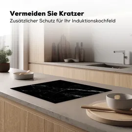 onlywow Herdabdeckplatte 65 x 52 cm Schwarz/Grau
