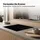 onlywow Herdabdeckplatte 65 x 52 cm Schwarz/Grau