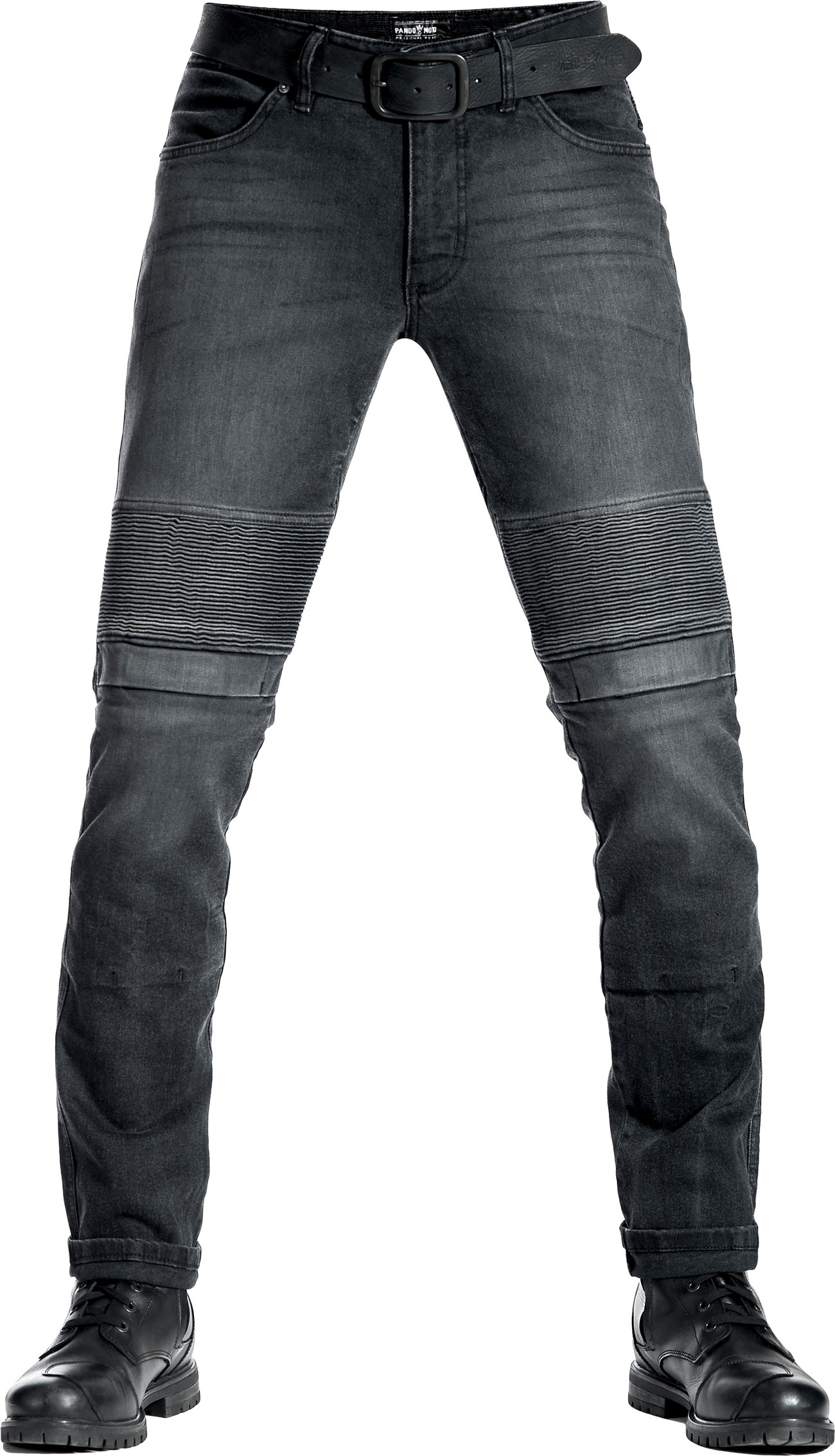Pando Moto Karl Devil 9, jeans - Gris Foncé - W28/L34