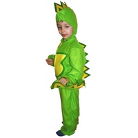 Ikumaal Drachen-Kostüm, F01 98-104, für Kind-er, Dino Drache Märchen Kostüm-e Fasching Karneval Kleinkinder-Karnevalskostüme Kinder-Faschingskostüme