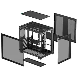 Deepcool CG530 (ATX, mATX, ITX), PC Gehäuse, Schwarz