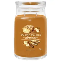 Yankee Candle Spiced Banana Bread Duftkerze 567 g orange